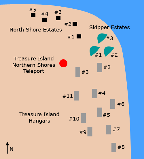 Northern Estates Map Northern Estates Map